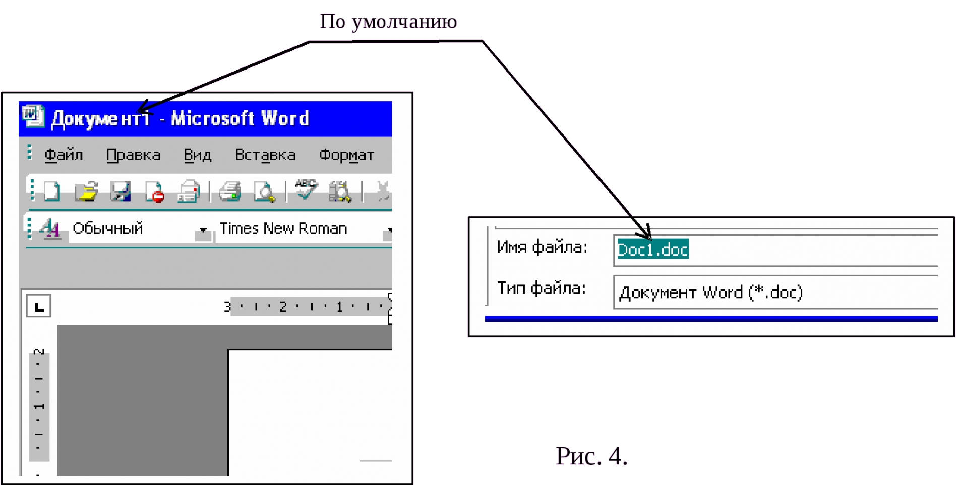 Текстовые документы расширения MS Word