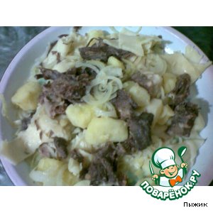 Конина блюда. Татарское блюдо конина. Куырдак по-казахски. Рецепт конины с картошкой. Рецепт конины с картошкой.