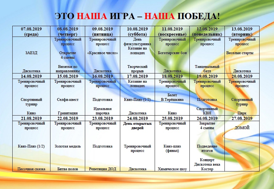 Программа пришкольного лагеря орлята россии 2024