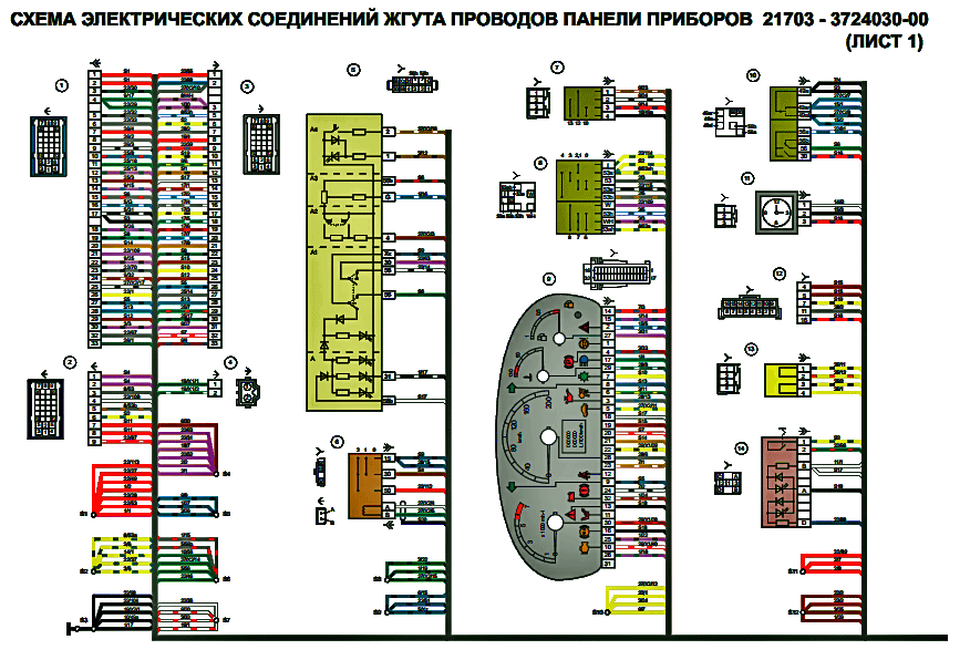 Прылада вонкавага асвятлення, светлавы і гукавы сігналізацыя (ВАЗ-2110 "LADA" 19