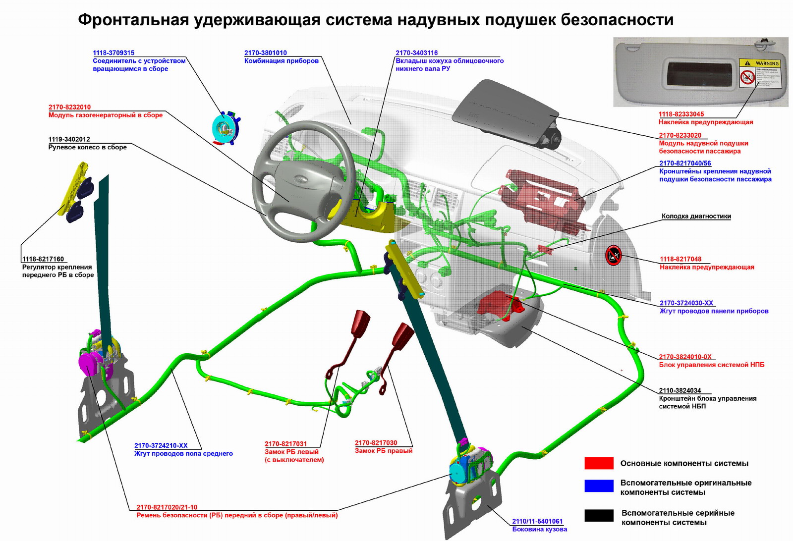 Коннектор Пиропатрона Подушки Безопасности Гранта Лифтбек Купить