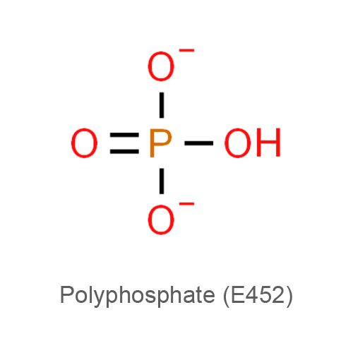 E452 пищевая добавка. Полифосфаты формулы. E452.