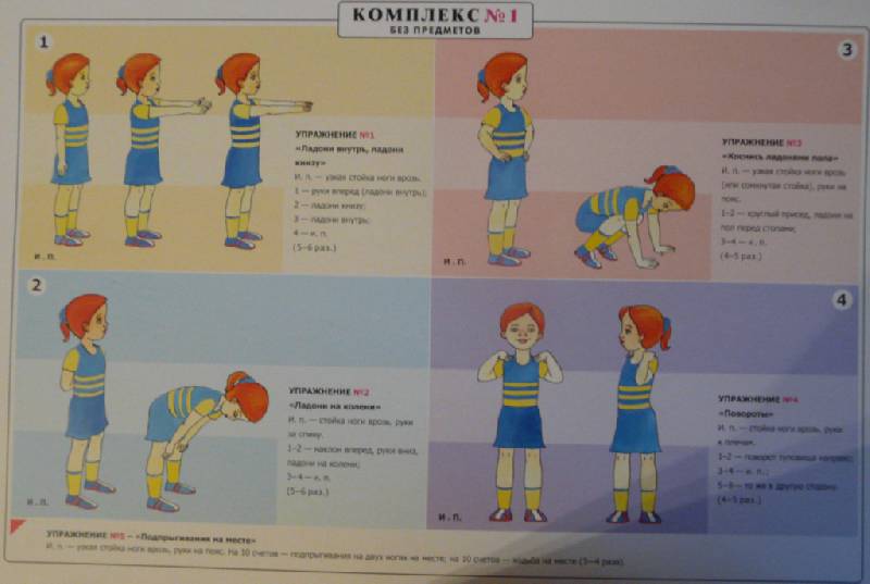 Комплекс ору без предмета 10 упражнений таблица