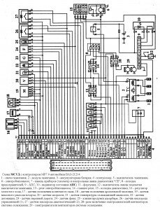 Схема январь 5.1. Схема ЭСУД МР 7.0. Схема электронный блок управления (ЭБУ) двигателем. Bosch m7.9.7 схема принципиальная. Схема ЭБУ, электронный блок управления.