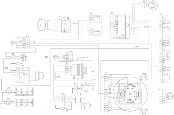 Схема электропроводки генератора камаз 5320
