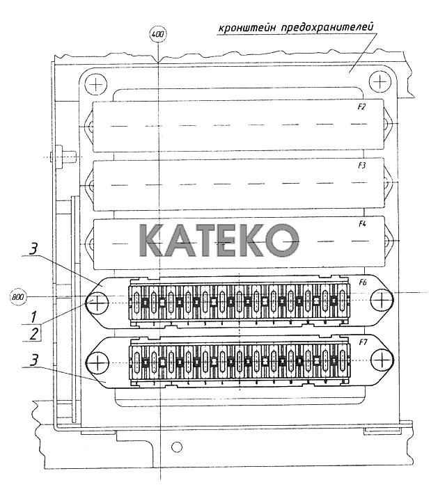 Схема реле камаз 6520