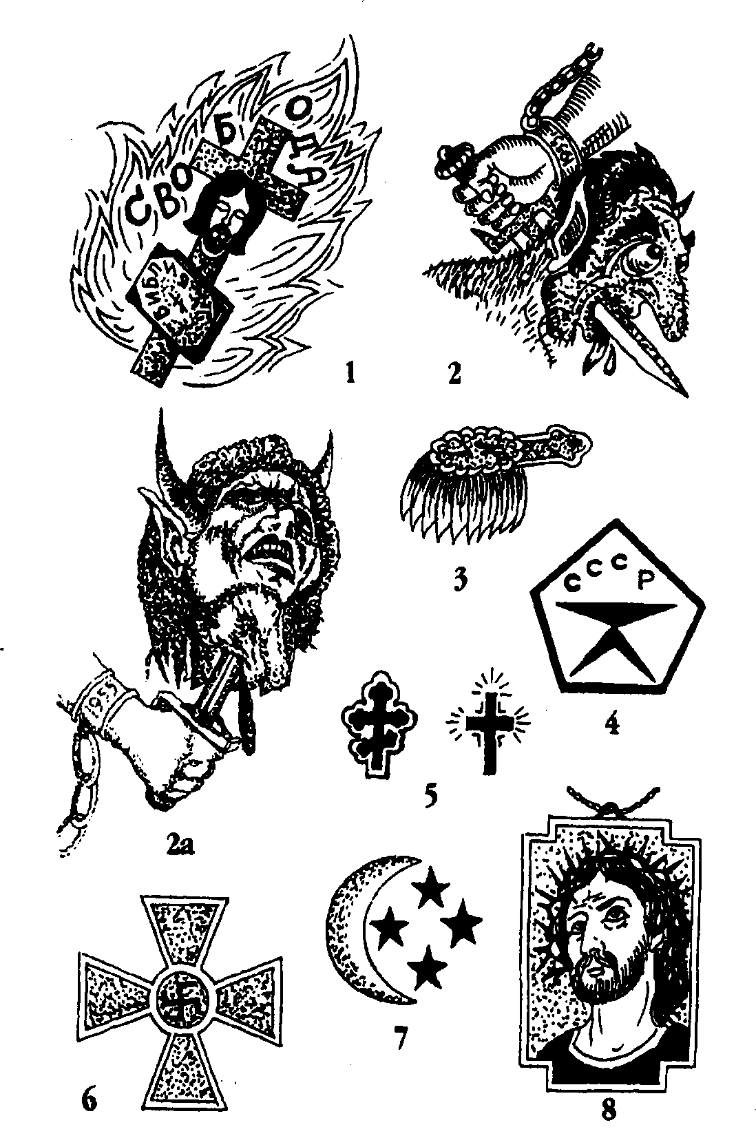 Символика воровских татуировок