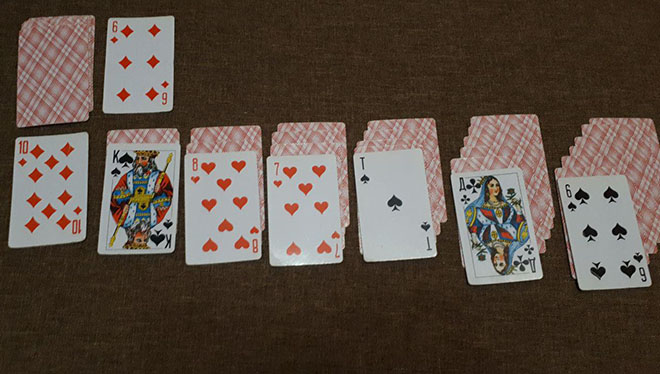 как играть в пасьянс на картах 36 карт на