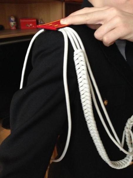 Как правильно пришивать аксельбант на форму кадета- рецепт пошаговый ...