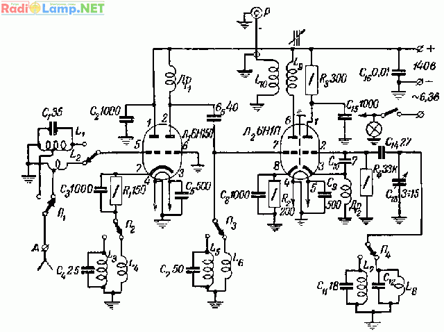 Приемник на 144 мгц схема